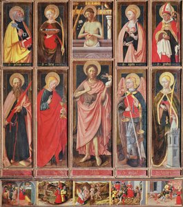 Retablo de San Juan Bautista de Jacques Durandi